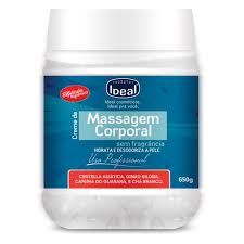 Creme de Massagem Corporal Sem Cheiro 650gr