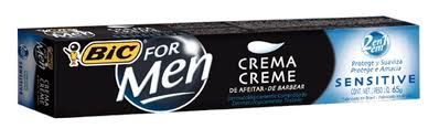 Creme de Barbear Bic For Men Sensitive