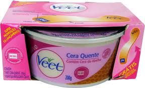 Veet Cera Quente 200gr - Aquece no Microondas