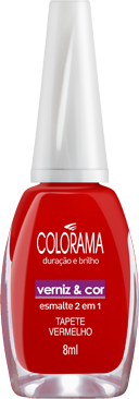 Colorama Verniz & Cor - Tapete Vermelho