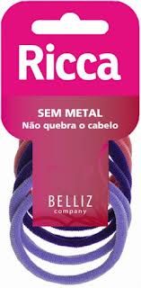 Elástico de Cabelo c/ 10 unidades Sem Metal