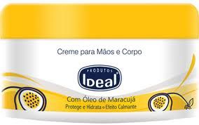 Ideal Creme Hidratante para Mãos e Corpo de Maracujá