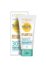 Facial Loreal Solar Expertise Toque Seco FPS 30