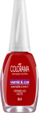 Colorama Verniz & Cor - Vermelho Ivete